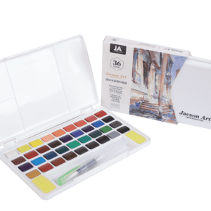 36 color solid paint small white box